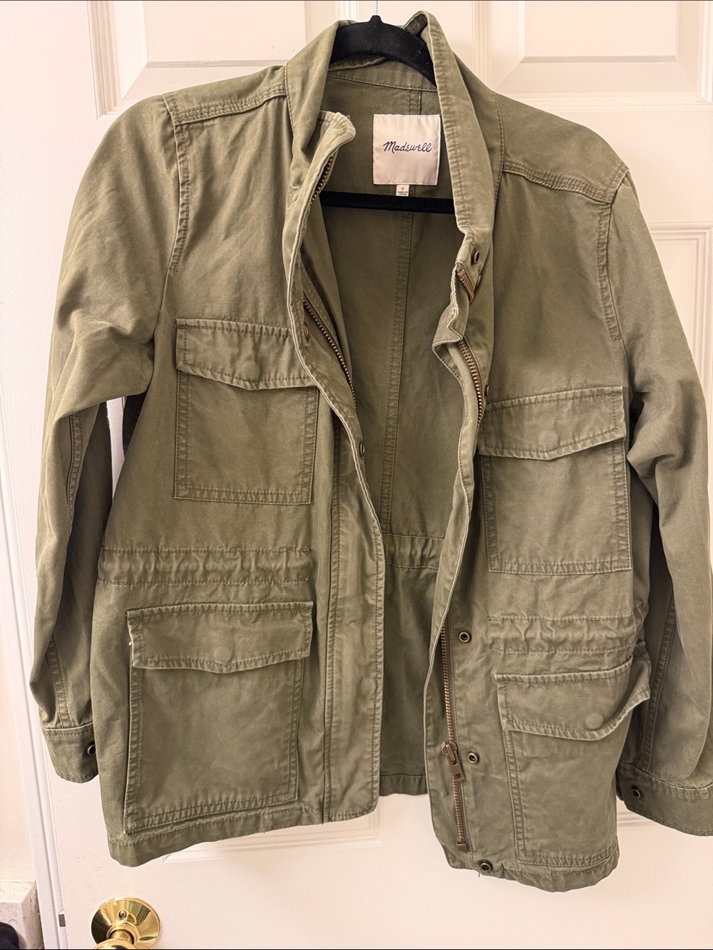 Madewell Women’s Olive Utility Field Jacket